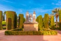 Alcazar de los Reyes Cristianos, Cordoba, Spain Royalty Free Stock Photo