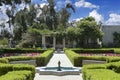 Alcazar gardens in Balboa Park, San Diego CA Royalty Free Stock Photo