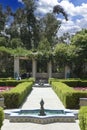 Alcazar gardens in Balboa Park, San Diego CA Royalty Free Stock Photo