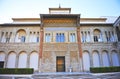 Alcazar Palace of Seville Spain. Mudejar Palace