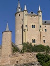 Alcazar, Segovia ( Spain ) Royalty Free Stock Photo