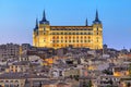 The Alcazar of Toledo, Spain Royalty Free Stock Photo