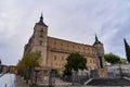Alcazar of Toledo, a stone fortification located in Toledo, Spain
