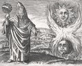 alchemical esoteric illustration of creative fire, by hermes trismegisto