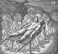 Hermetic alchemical image of micheal maier entitled atalanta fugiens