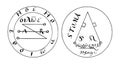 Alchemical symbol of Theophrastus Paracelsus | Antique Historic Illustrations