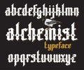 Alchemist gothic font