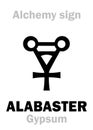 Alchemy: ALABASTER (Calcite / Gypsum)