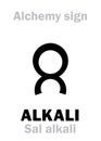 Alchemy: ALKALI (Sal alkali) / Caustic