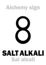 Alchemy: SALT of ALKALI (Sal alcali)