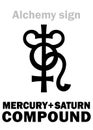 Alchemy: ÃÂ«MERCURIUS & SATURNUSÃÂ» (Mercury + Lead)