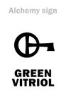 Alchemy: GREEN VITRIOL (Ferrous Copperas)