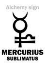 Alchemy: MERCURIUS SUBLIMATUS (Sublimate of Mercury / Sublime, Calomel)