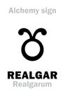 Alchemy: REALGAR (Realgarum)