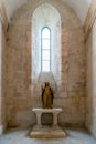 The statue of Christ the Redeemer in one of the chapels of the church of the Alcobaca monastery