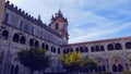 AlcobaÃÂ§a Monastery view of tower from inner courtyard