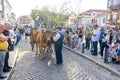 Alcochete is celebrating one of its oldest festivities: the CÃ­rio dos MarÃ­timos. Royalty Free Stock Photo