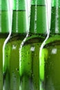 Alcohol beer drinks in bottles Royalty Free Stock Photo