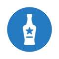 Alcohol, bottle, cava icon