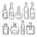 Alcohol Bottles Collection