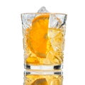 Alcohol cocktail godfather Royalty Free Stock Photo