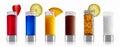 Alcohol cocktail set Royalty Free Stock Photo