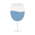 Alcohol flat vector icon which can easily modify or edit
