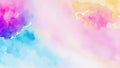 Alcohol ink abstract background. Watercolor style texture. Pink, blue and gold paint stains illustration. Royalty Free Stock Photo