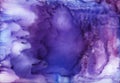 Alcohol ink, acrylic, watercolor colorful abstract background