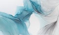 Ink, paint, abstract creative grunge background. Closeup of the alcohol ink painting. Alcohol ink dirty abstract
