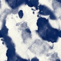 Alcohol ink indigo seamless background. Alcohol