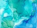 Alcohol ink multicolor texture. Fluid ink abstract background. art for design Royalty Free Stock Photo