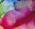 Alcohol ink multicolor texture. Fluid ink abstract background. art for design