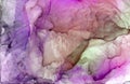 Alcohol ink sea texture. Fluid ink abstract background. art for design