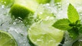 alcohol Lime mojito drink minty