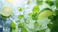 alcohol mint mojito drink classic Royalty Free Stock Photo