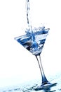 Alcohol splash Royalty Free Stock Photo