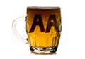 Alcoholic anonymous pint of beer Royalty Free Stock Photo