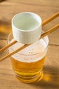 Alcoholic Japanese Sakebombs with Rice Wine