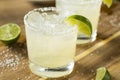 Alcoholic Lime Margarita with Tequila