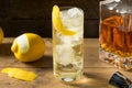 Alcoholic Whiskey and Soda Highball