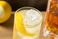 Alcoholic Whiskey and Soda Highball