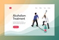 Alcoholism Isometric Web Page