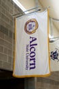 Alcorn State University Banner at the Alex Haley Museum, Henning, Tennessee