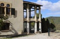 Hotel in the mountain called Masia La Mota in Alcoy Royalty Free Stock Photo