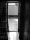 Alctraz prison cell door Royalty Free Stock Photo