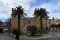 Alcudia , Porta de Mallorca in the old historic town Royalty Free Stock Photo