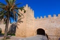 Alcudia Porta de Mallorca in Old town at Majorca Royalty Free Stock Photo
