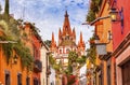 Aldama Street Parroquia Archangel Church San Miguel de Allende Mexico