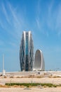 Aldar Headquarters Building and Al Sail Tower in Abu Dhabi